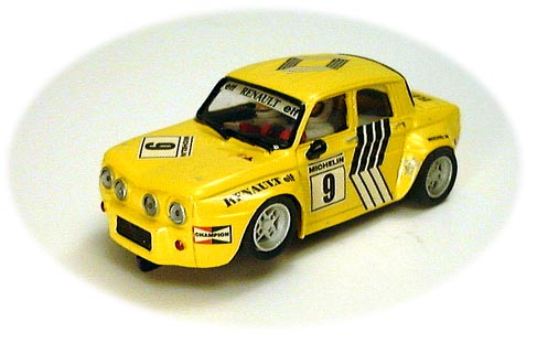 TEAMSLOT Renault R8 Gordini yellow